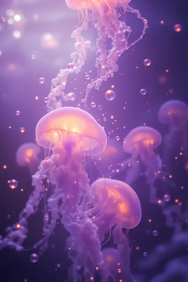 水母秘境 - 桃花视频纪录片海报