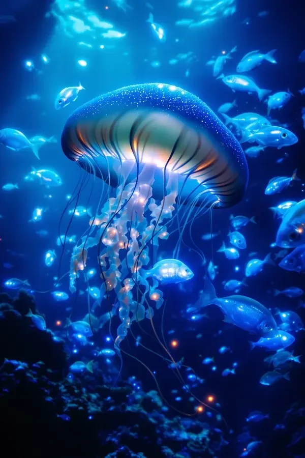蓝色星球：深海之眼 - 桃花视频纪录片海报